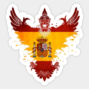 The Art Painting Of Spain Sticker